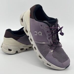 ON On Cloud Cloudflyer 4 Running Shoes Men's US 10.5 Shark Pearl Training